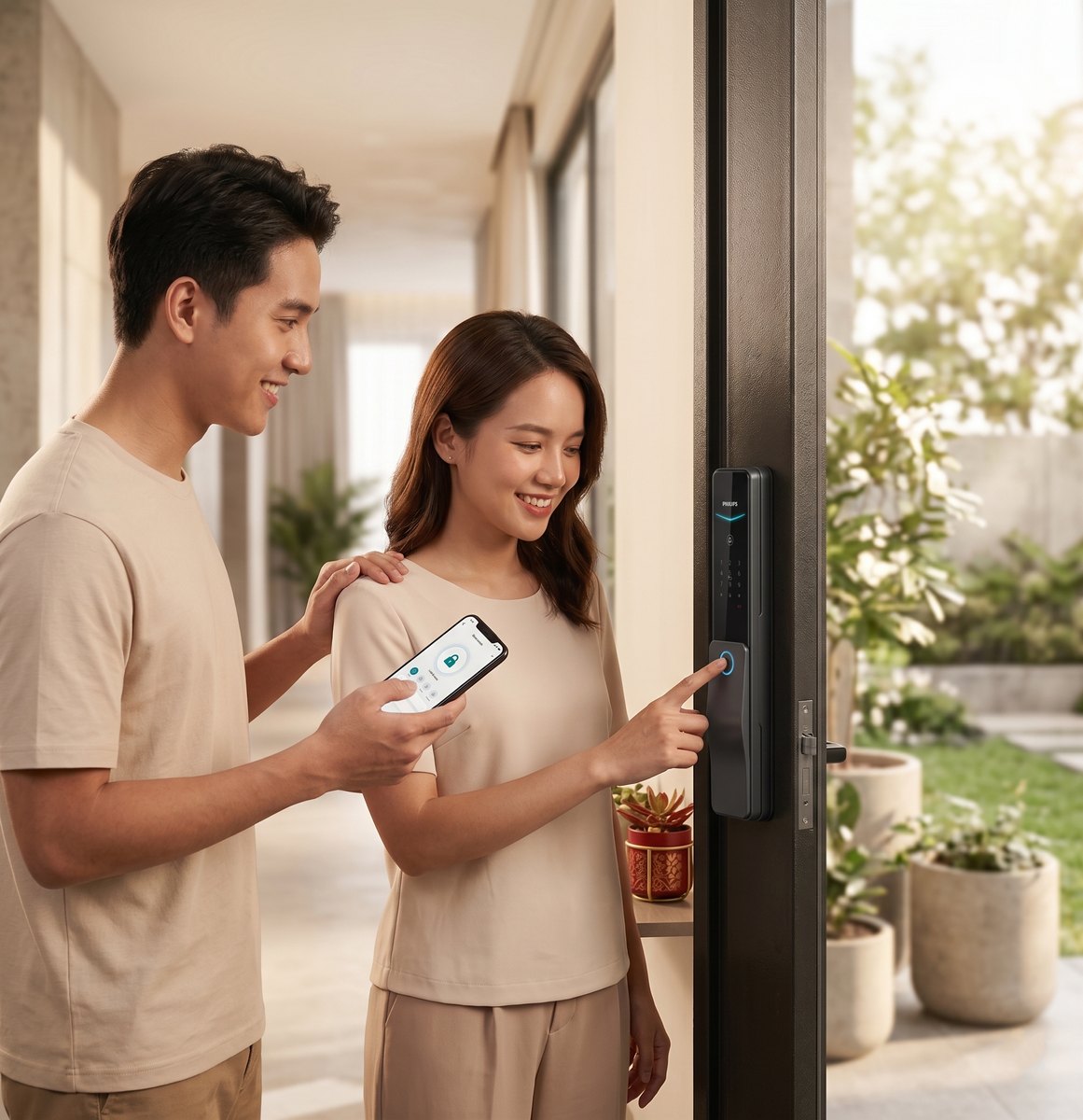 Ứng dụng khóa thông minh