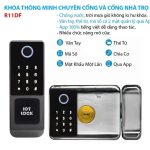 Khóa Vân Tay Cổng Sắt Bocher C1218