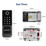 Khóa Vân Tay Cổng Sắt Bocher C1218