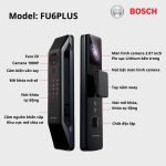 Khoá cửa gỗ điện tử Bosch FU6