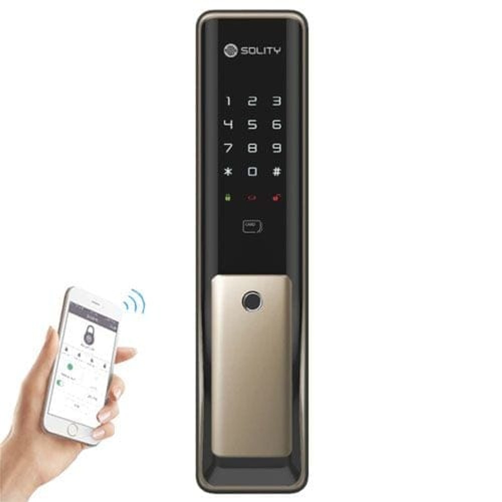 Khóa Cửa Thông Minh Solity GP-6000BAK FaceID