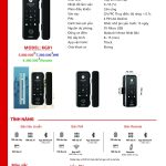 Khoá điện tử cửa kính kawa KG01