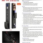 Khóa Điện Tử Sharp H4-FV