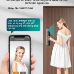 Khoá nhận diện khuôn mặt 3D Face Philips DDL709